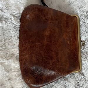 Patricia Nash Brown Leather Clutch